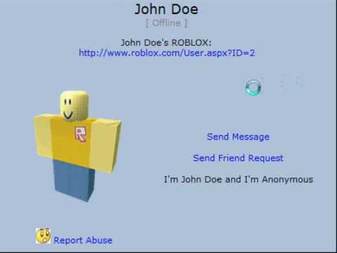 Who Are John Doe and Jane Doe in Roblox?