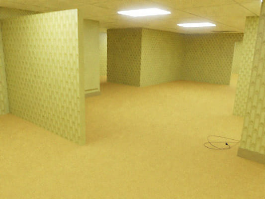 Photo of level 0 of the backrooms