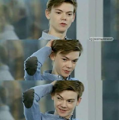 You give him a silent treatment Thomas Sangster imagines Quotev