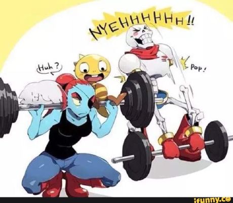 Undyne Bodybuilder ...Exercising with Undyne | What's Your Job On The Surface [Undertale ...