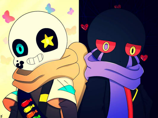 Sans X Reader Oneshots - Error!Sans x Reader: Frenemies