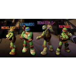 Dream EX: “Teenage Mutant Ninja Turtles” Leonardo e Raffaello