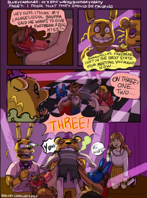 Can you not?, FNAF BlueyCapsules Volume 1