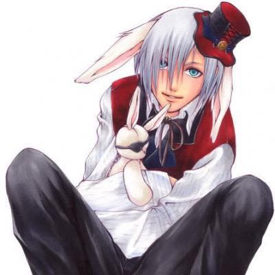 White Rabbit Alice March Hare Anime Cheshire Cat, Anime, fictional  Character, cartoon, doll png | Klipartz