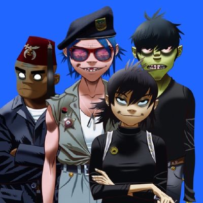 Gorillaz meets Eclipse Just A Mute Drummer Gorillaz x Reader