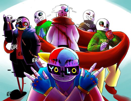 The Underfell, All Universes In One (All Sans X Reader/Frisk)