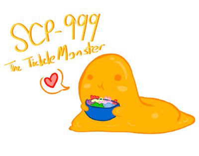 SCP 999 The Tickle Monster excited | Poster