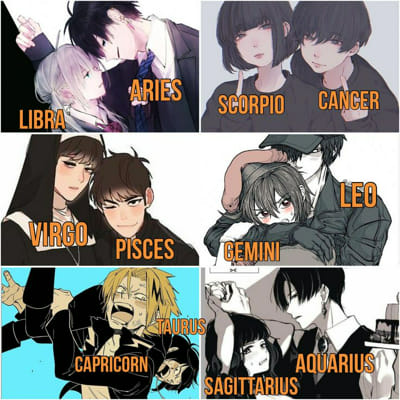 Anime Astrology by perfect-cell1993 on DeviantArt