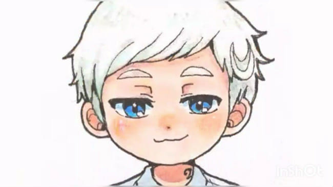 How To Draw Norman  The Promised Neverland - Easy Step By Step 