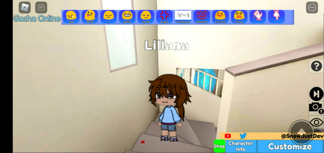 YOU SHOULD PLAY GACHA ONLINE, this is my oc - Roblox