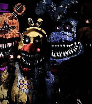 Are the Nightmare animatronics from Five Nights at Freddy's 4 just  iterations of the Withered animatronics from Five Nights at Freddy's 2? -  Quora