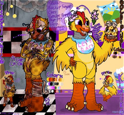 starz در X: «Withered Chica Doodle!! #fnaf #fnaf2   / X