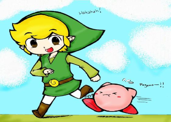 The Adventure's Of Toon Link And Kirby | Quotev