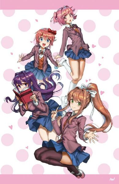 Quem você seria se estivesse em Doki Doki Literature Club? Who