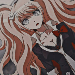 Fashionista Junko Based On One Of Her Outfits In The - Junko Enoshima Anime  Outfit, HD Png Download - vhv