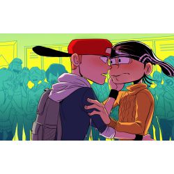 Double D and Marie i ship Kevedd but this art is lovely