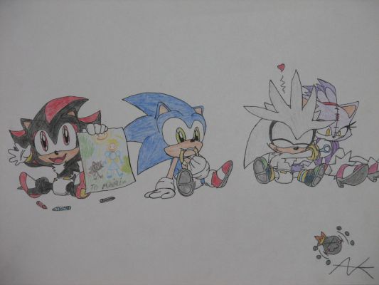 Sonadow Story - Part 13 - Sonic And Shadow's First Date 