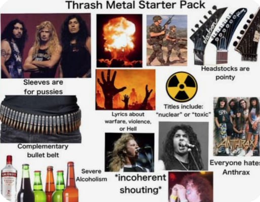 Metalhead Types A Survey for Metalheads About Subgenres If you're Bored and Wanna Talk ...