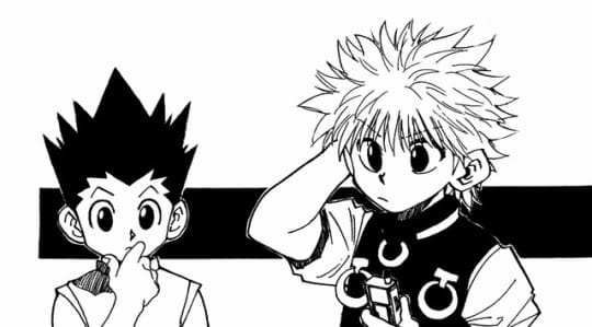 ≻ 15 ≺ Leorio and Gon third wheel. Deffo flirting They say