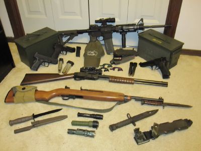 Some weapons for the apocalypse, My Zombie Apocalypse Survival Guide