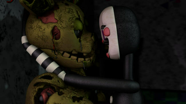 Nightmare Fredbear x Nightmare - FlipAnim