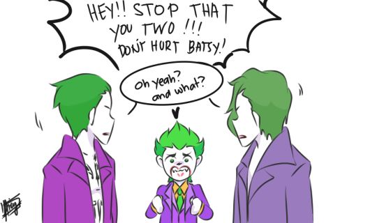 Joker protecting Batman :3 | Joker and Batman Fanart | Quotev