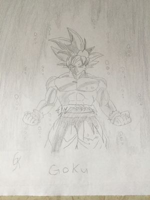 SON GOKU FROM DRAGON BALL Z DRAWING USING COLORED PENCILS STEP BY STEP  PROCEDURES — Steemit