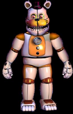 Fixed Nightmare Chica, My own Custom animatronic and inky designs 2.0