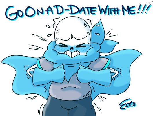 I want Her (Underswap!Sans x Shy!Reader) - A/N: *inserts awesome title*