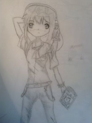 Random Anime Girl Drawing