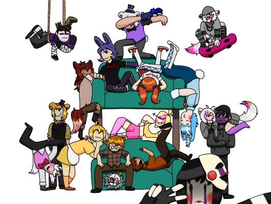 FNAF Oneshots (Requests OPEN) (Mostly Human!Animatronics)