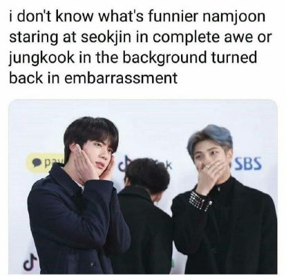 Jin oppa why? XD, Kpop Memes