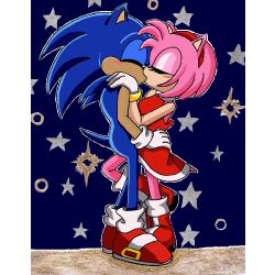 SonAmy Sonic The Hedgehog and Amy Rose in Love :), Sonamy