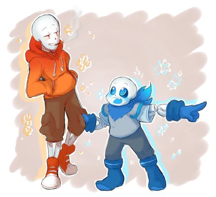 Meeting the skelebros | Little blueberry (Underswap Sans x reader) | Quotev