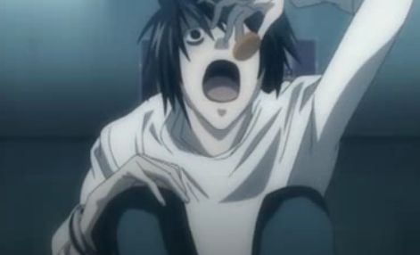 Death Note – Ryuzaki, L Licks His Finger Reaction — Steemit