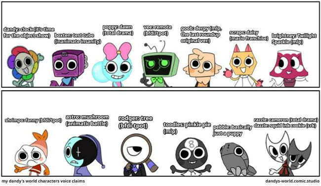 Which toon r u? (DANDY’S WORLD - Quiz | Quotev
