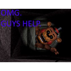 Withered chica gets stuck in a vent 