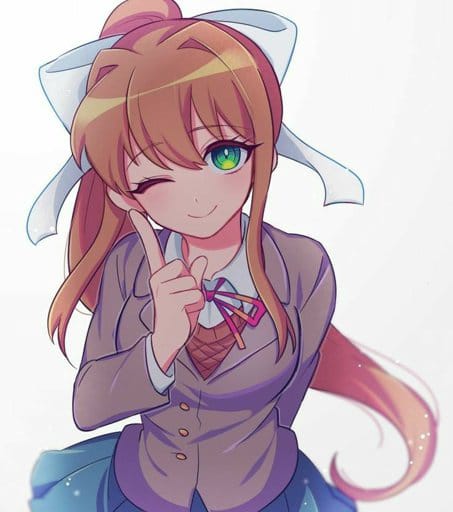 ddlc monika before story endings ddlc monika before story endings