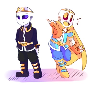 One Choice (Nightmare!Sans x Reader x Dream!Sans) - Wow Nightmare