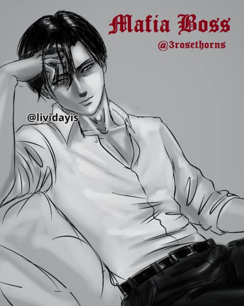 Mafia Boss Levi Ackerman X Reader Au