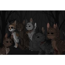 warrior cats dark forest cats