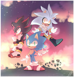 Triple Threat! (Sonic, Shadow, Silver X Reader), Sonic boys x Reader  oneshots