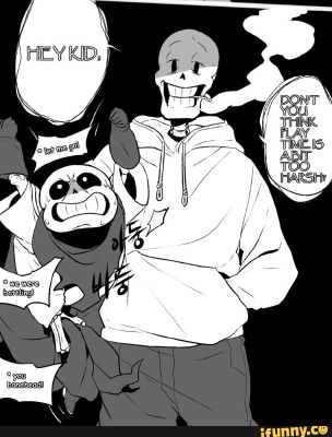 Best Underswap Sans Short Text dialogue Comic