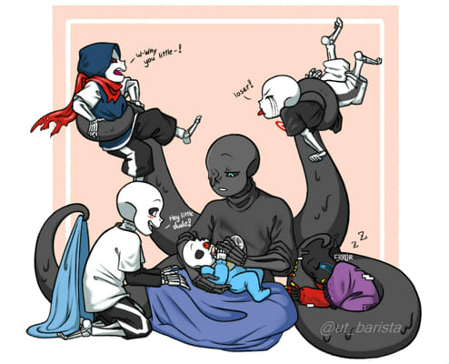 I love this 🥺, Nightmare!Sans simp club because why not