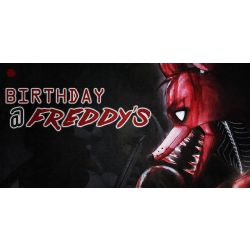Five Nights At Freddy's Happy Birthday Banner