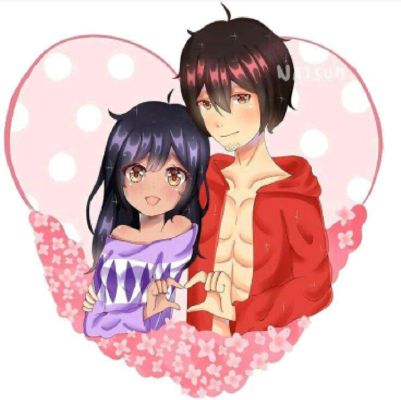 Aphmau and Aaron Cute Anime Love Sticker for Sale by Zarakosta  Redbubble