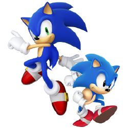 Doubles of Us (Modern Sonic x Reader x Classic Sonic)