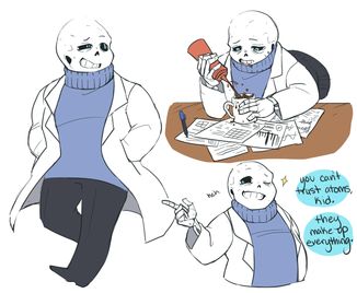 QuantumTale- Time will Tell, One shot- AU Sans X Reader