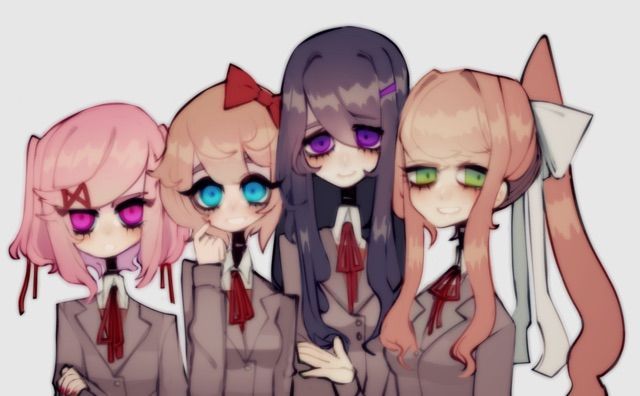 Characters!  Doki Doki Literature club Roleplay! (5 oc slots