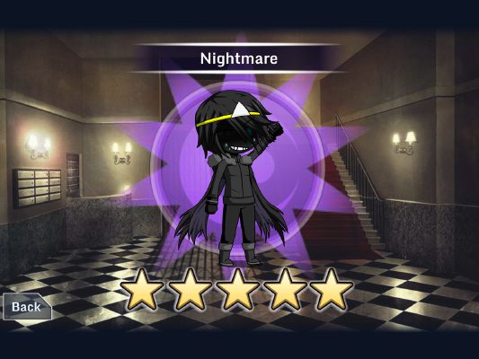 So I made Nightmare Sans. (ref pic not mine) : r/GachaClubAndroid